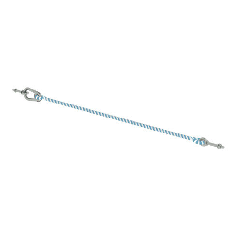 MUNK Sicherungsseil mit Karabinerhaken 850mm