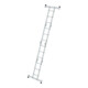 MUNK Vielzweckleiter 4-teilig mit nivello®-Traverse und Holzbelag-5