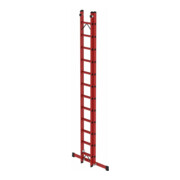 MUNK Günzburger Steigtechnik Vollkunstoff-Schiebe/Seilzugleiter 2-teilig Standtraverse 2 x 12 Sprossen-2