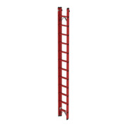 MUNK Günzburger Steigtechnik Vollkunststoff-Schiebe/Seilzugleiter 2-teilig 2 x 12 Sprossen-2