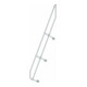 MUNK Günzburger Steigtechnik zweiter Handlauf Aluminium-Treppe 60° 8 Stufen-1