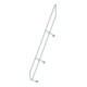MUNK Günzburger Steigtechnik zweiter Handlauf Aluminium-Treppe 60° 9 Stufen-1