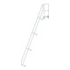 MUNK Günzburger Steigtechnik zweiter Handlauf Aluminium-Treppe mit Plattform 60° 16 Stufen-1