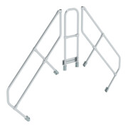 MUNK zweiter Handlauf Aluminium-Überstieg stationär/fahrbar 45°