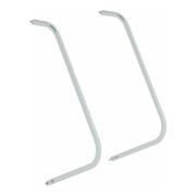 MUNK Handlauf am Aufstieg Podestleiter beidseitig begehbar 3 Stufen