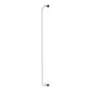 Munk Handlauf steckbar für Sprossen-/Stufenabstand 280/263 mm Länge 1,96 m