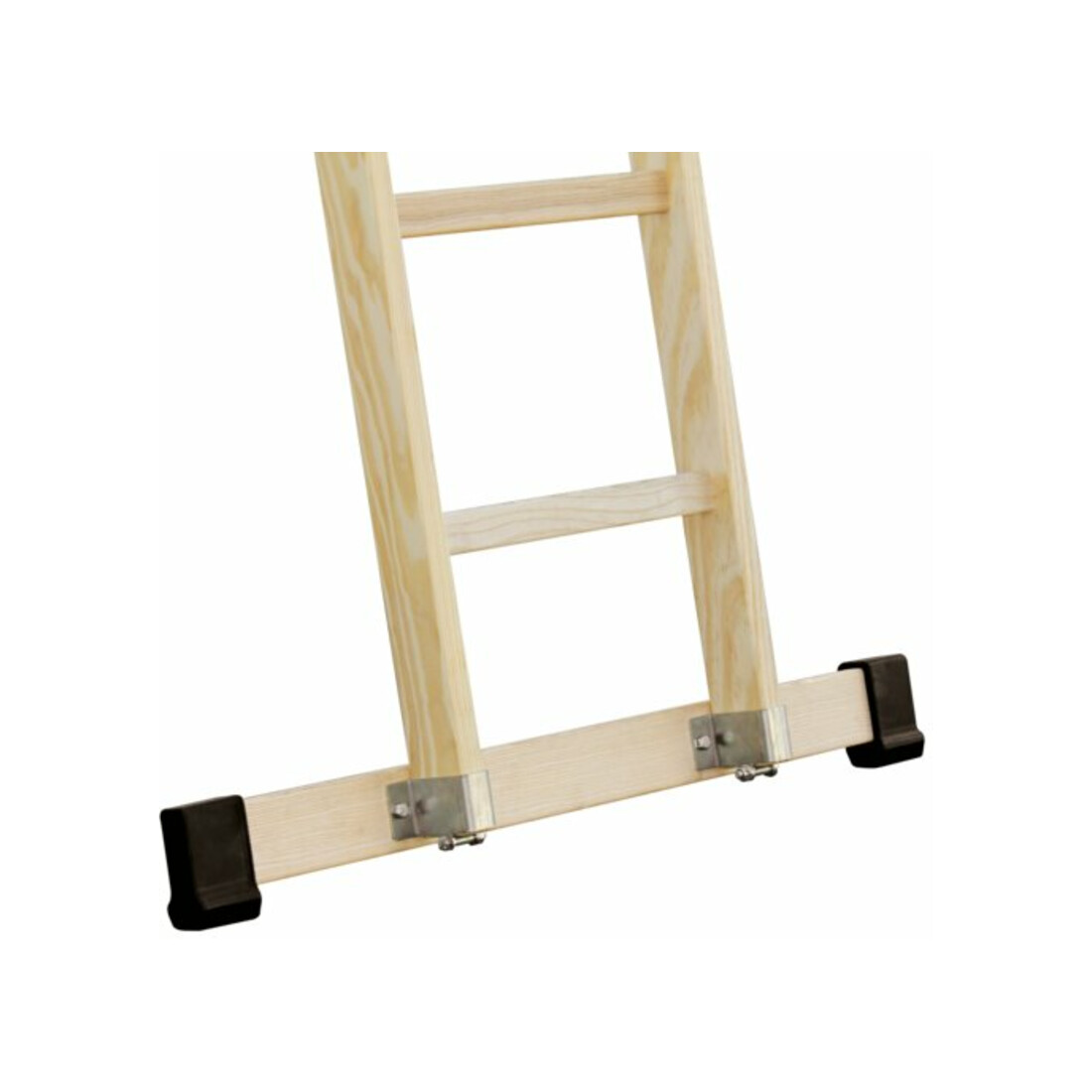 MUNK Holz-Anlegeleiter Traverse 12 Sprossen