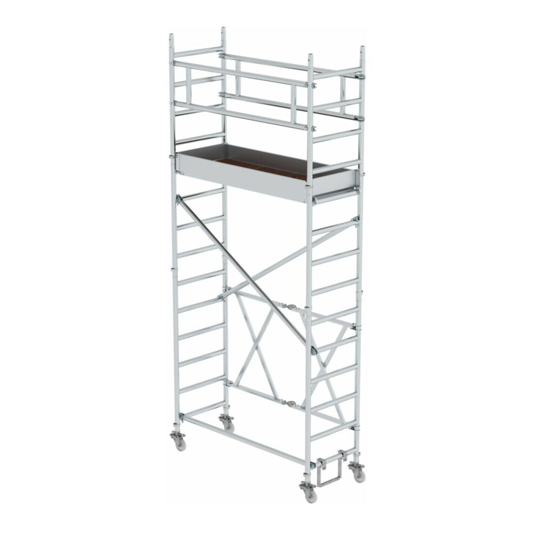 MUNK Klappgerüst Plattform-Höhe 2,80 m Größe 0,75 m x 1,80 m