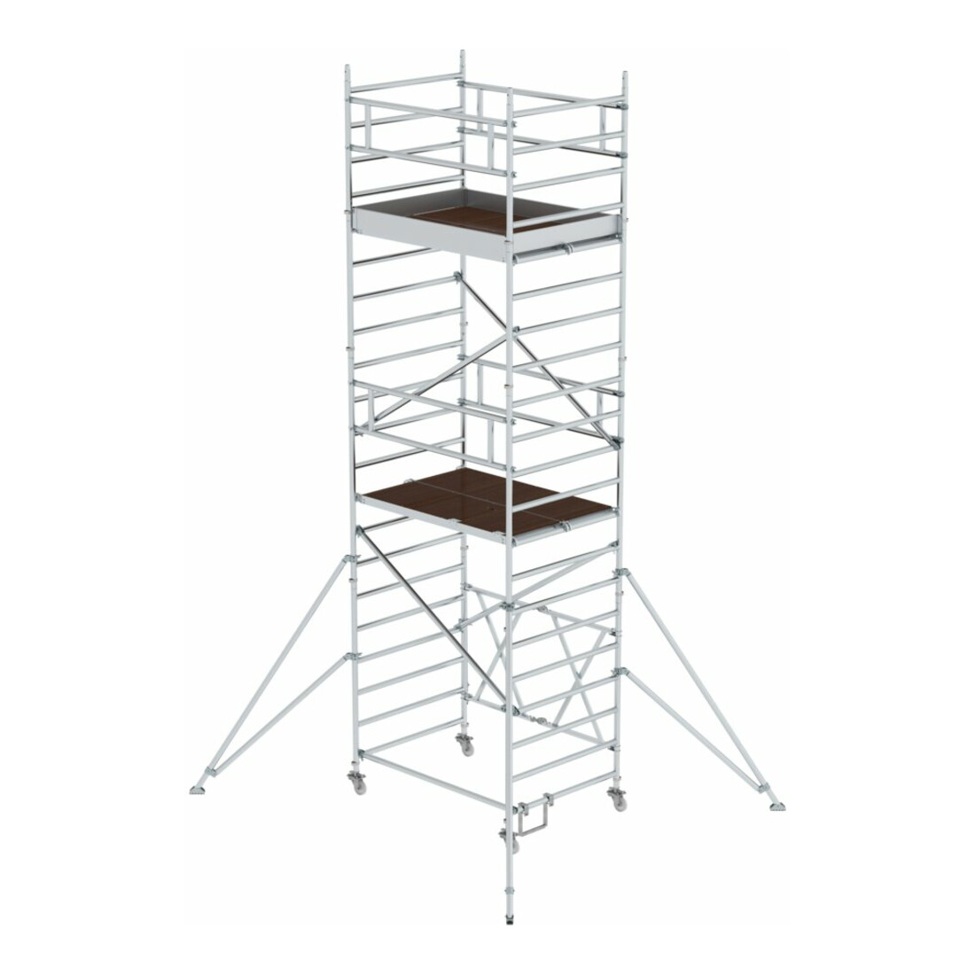MUNK Klappgerüst Plattform-Höhe 4,80 m Größe 1,35 m x 1,80 m