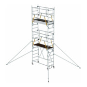 Munk Klappgerüst SG 0,75 x 1,80 m mit Ausleger Plattformhöhe 4,04 m