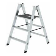 MUNK Klapptritt beidseitig begehbar Alu natur