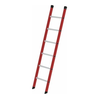 MUNK Sprossen-Anlegeleiter GFK/Alu ohne Traverse
