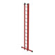 MUNK Kunststoff-Schiebe/Seilzugleiter 2-teilig Standtraverse 2 x 12 Sprossen-2