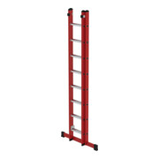 MUNK Kunststoff-Schiebe/Seilzugleiter 2-teilig Standtraverse 2 x 8 Sprossen-4