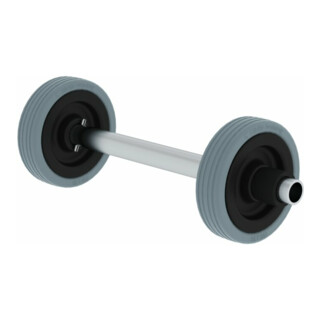 MUNK Laufrolleneinheit komplett für Mehrzweckleitern