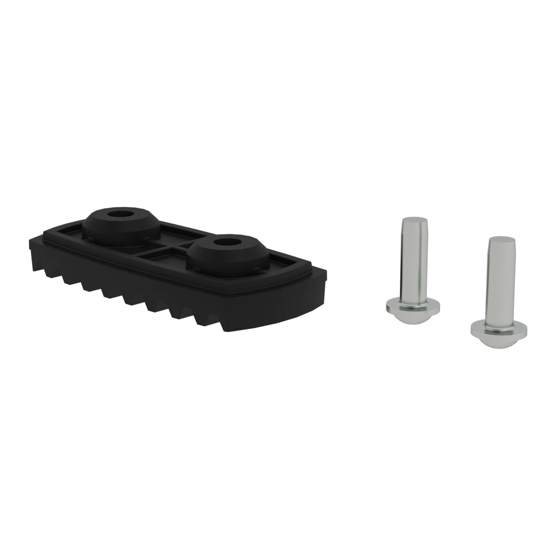 MUNK nivello-Fußplatte elektrisch ableitfähig für Holmhöhe 58/73 mm