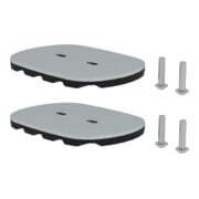 MUNK nivello-Fußplatte für Gitterroste 126x89 mm