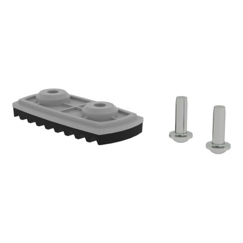 MUNK nivello-Fußplatte Standard für Holmhöhe 58/73 mm