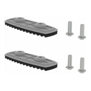 MUNK nivello-Fußplatte Standard für Holmhöhe 85/98 mm