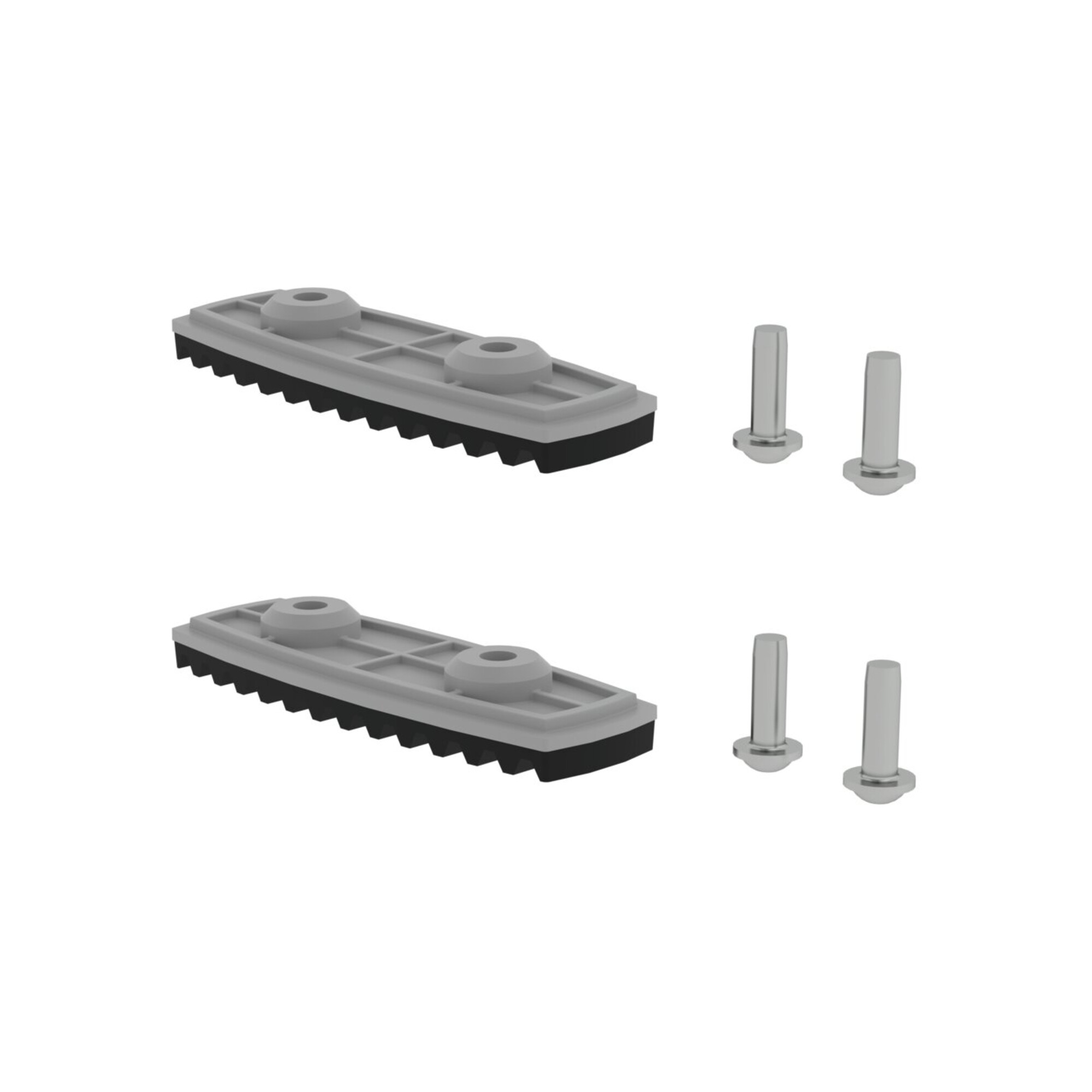 MUNK nivello-Fußplatte Standard für Holmhöhe 85/98 mm