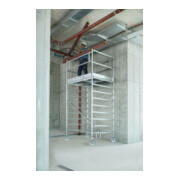 Munk Rollgerüst 1,35 x 1,80 m mit Fahrbalken & Doppel-Plattform Plattformhöhe 5,45 m-3
