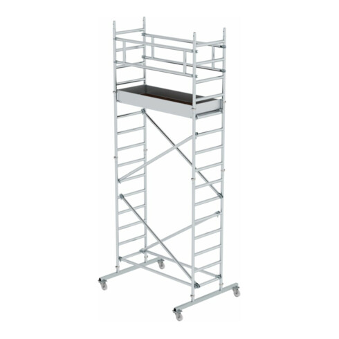 MUNK Rollgerüst Höhe 7,20 m Plattform-Höhe 5,20 m