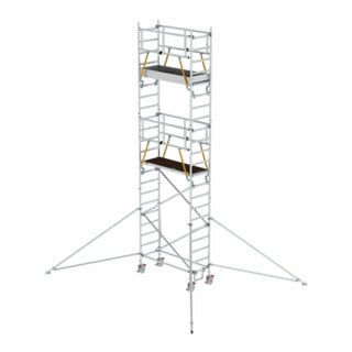Munk Rollgerüst SG 0,75 x 1,80 m mit Ausleger Plattformhöhe 5,59 m