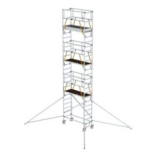 Munk Rollgerüst SG 0,75 x 1,80 m mit Ausleger Plattformhöhe 6,43 m