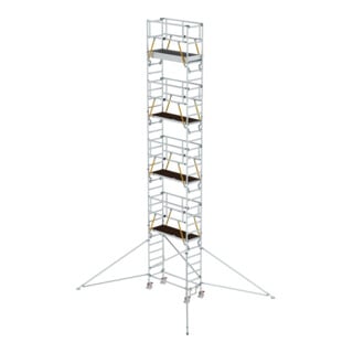 Munk Rollgerüst SG 0,75 x 1,80 m mit Ausleger Plattformhöhe 8,39 m