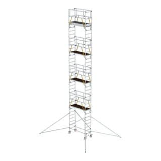Munk Rollgerüst SG 0,75 x 1,80 m mit Ausleger Plattformhöhe 9,51 m