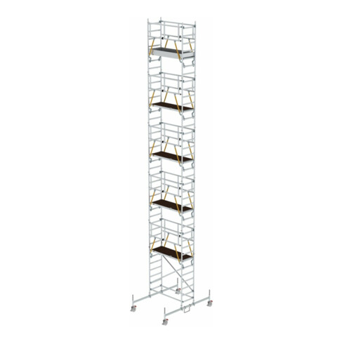 Munk Rollgerüst SG 0,75 x 1,80 m mit Fahrbalken Plattformhöhe 10,45 m