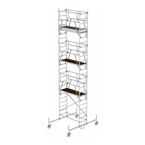 Munk Rollgerüst SG 0,75 x 1,80 m mit Fahrbalken Plattformhöhe 6,62 m