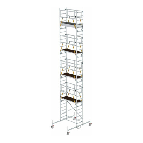 Munk Rollgerüst SG 0,75 x 1,80 m mit Fahrbalken Plattformhöhe 8,58 m