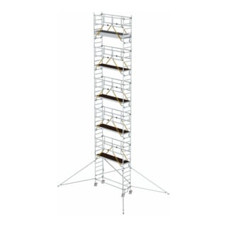 Munk Rollgerüst SG 0,75 x 2,45 m mit Ausleger Plattformhöhe 10,35 m