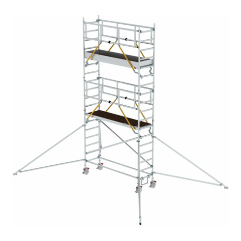 Munk Rollgerüst SG 0,75 x 2,45 m mit Ausleger Plattformhöhe 4,47 m