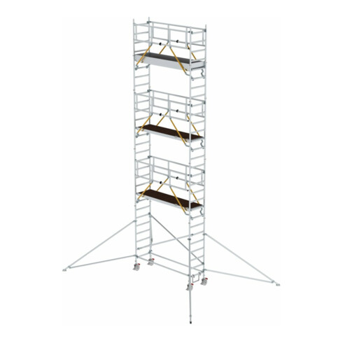 Munk Rollgerüst SG 0,75 x 2,45 m mit Ausleger Plattformhöhe 7,55 m