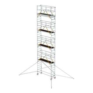 Munk Rollgerüst SG 0,75 x 2,45 m mit Ausleger Plattformhöhe 8,39 m