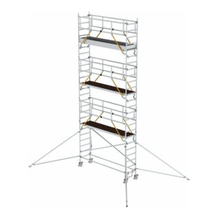 Munk Rollgerüst SG 0,75 x 3,0 m mit Ausleger Plattformhöhe 6,43 m