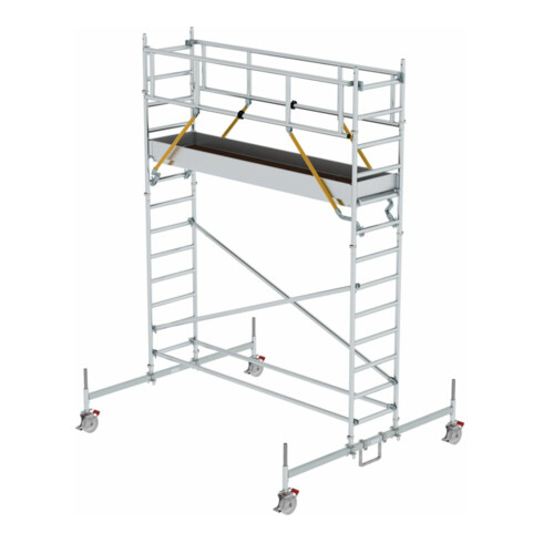 Munk Rollgerüst SG 0,75 x 3,0 m mit Fahrbalken Plattformhöhe 3,26 m