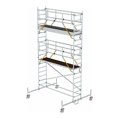 Munk Rollgerüst SG 0,75 x 3,0 m mit Fahrbalken Plattformhöhe 4,66 m