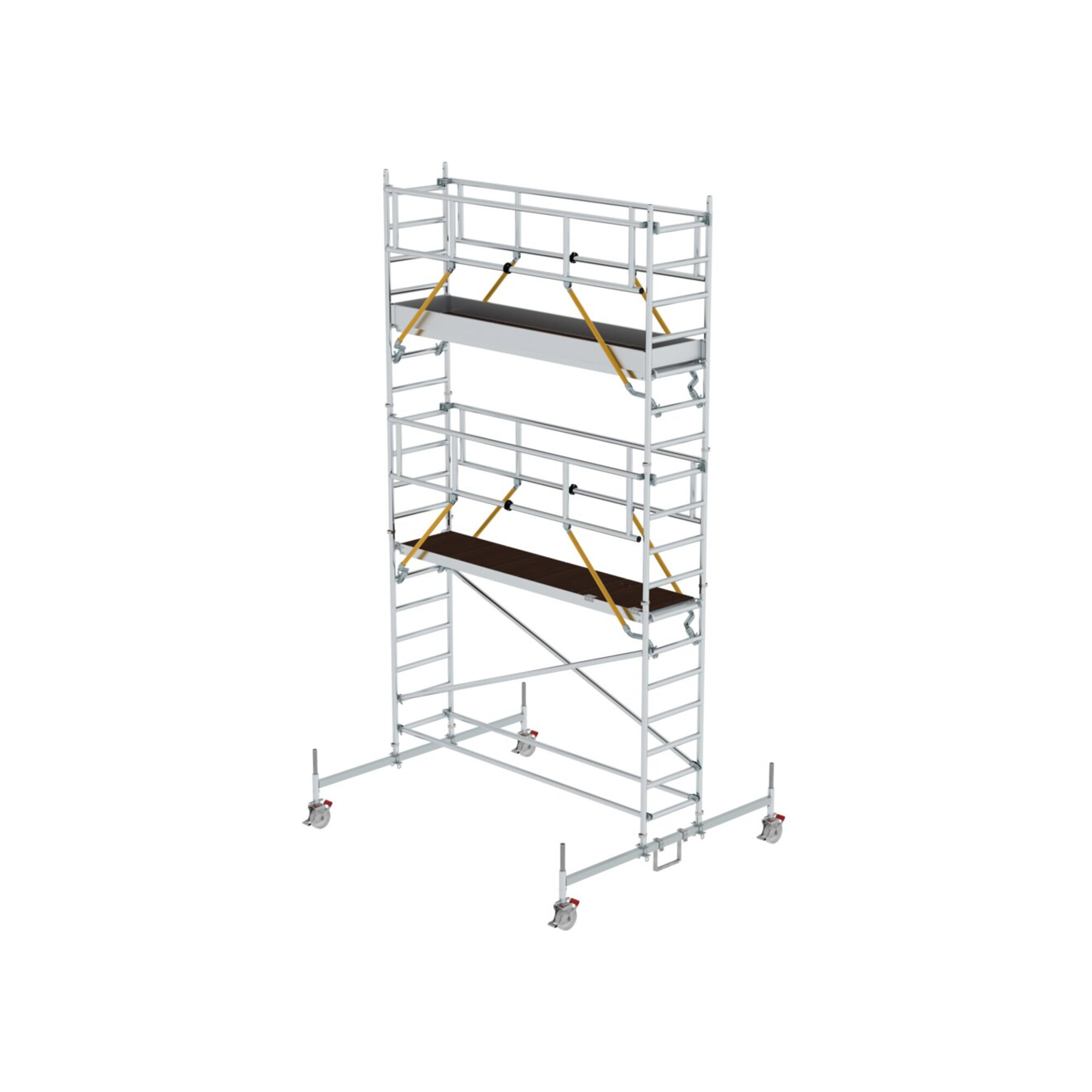 Munk Rollgerüst SG 0,75 x 3,0 m mit Fahrbalken Plattformhöhe 4,66 m