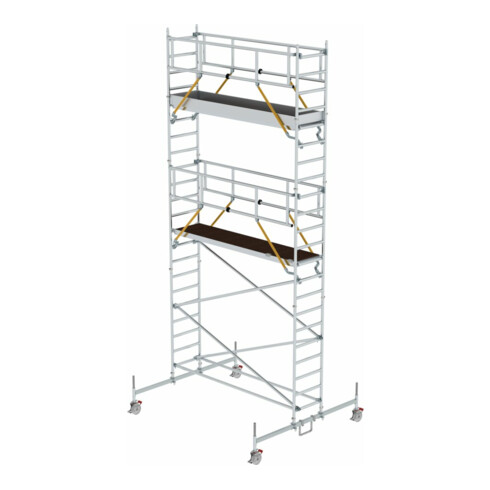 Munk Rollgerüst SG 0,75 x 3,0 m mit Fahrbalken Plattformhöhe 5,78 m