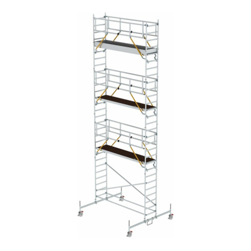 Munk Rollgerüst SG 0,75 x 3,0 m mit Fahrbalken Plattformhöhe 7,74 m