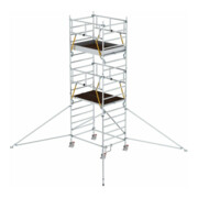 Munk Rollgerüst SG 1,35 x 1,80 m mit Ausleger & Doppel-Plattform Plattformhöhe 4,47 m