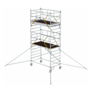 Munk Rollgerüst SG 1,35 x 2,45 m mit Ausleger & Doppel-Plattform Plattformhöhe 4,47 m