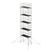 Munk Rollgerüst SG 1,35 x 3,0 m mit Ausleger & Doppel-Plattform Plattformhöhe 10,35 m