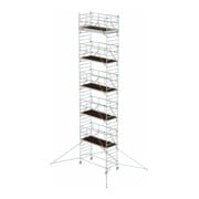 Munk Rollgerüst SG 1,35 x 3,0 m mit Ausleger & Doppel-Plattform Plattformhöhe 11,47 m