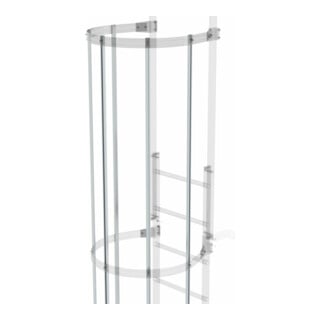 MUNK Rückenschutzstrebe Alu blank