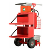 Munk SafeCaddy® "Brandschutz" mit Beladung-4