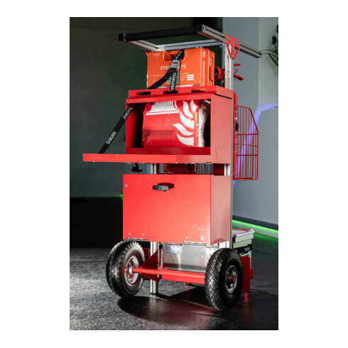 Munk SafeCaddy® "Brandschutz" mit Beladung